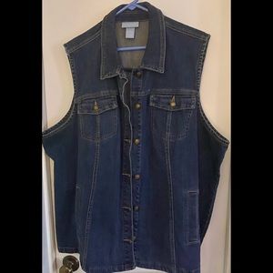 Cute denim vest